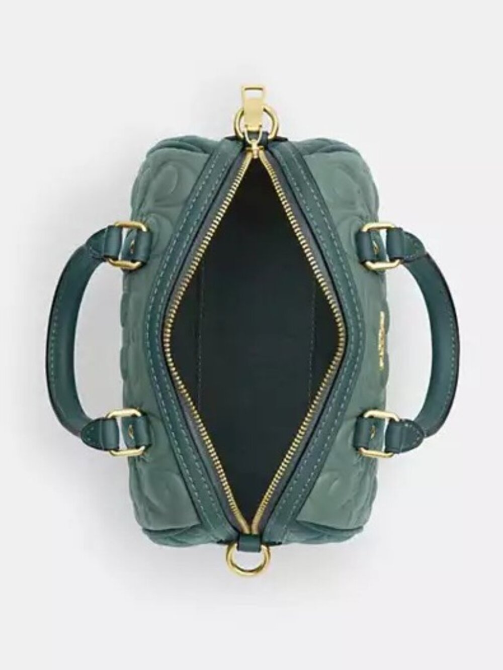 NWT Coach Mini Rowan Crossbody Bag In Blocked Signature Leather (CY744) - Picture 3 of 10